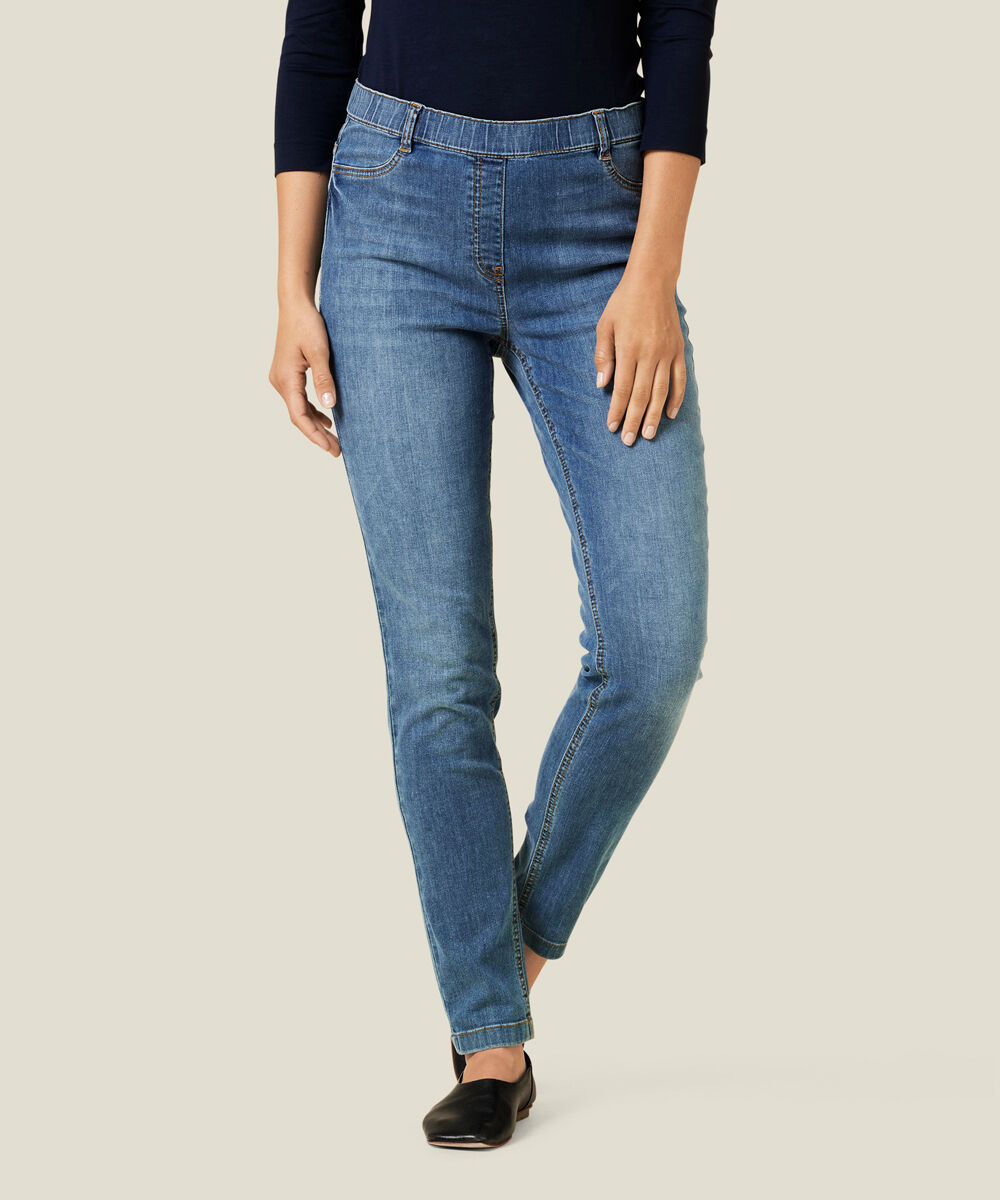 PAPIA TROUSERS, Blue Denim